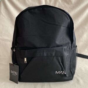 boohoo MAN Nylon Backpack